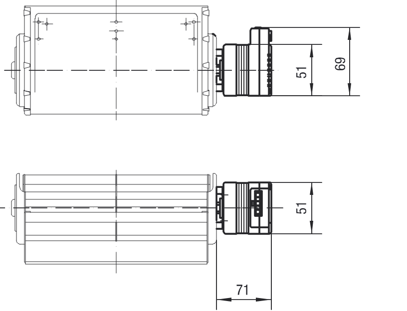 Чертеж QL4/2000A0-2118L-412ei